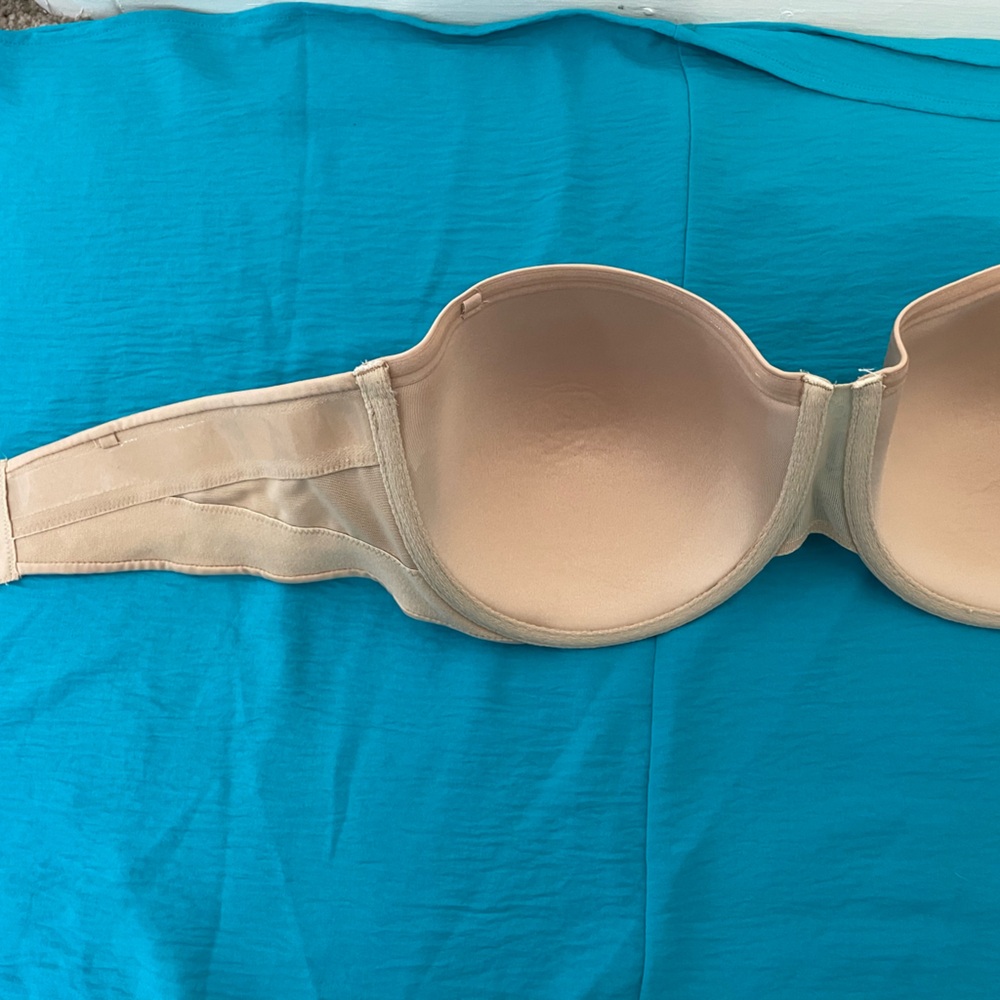 SPANX Bra Cha Cha Nude Strapless Push-Up Bra - Picture 4 of 6